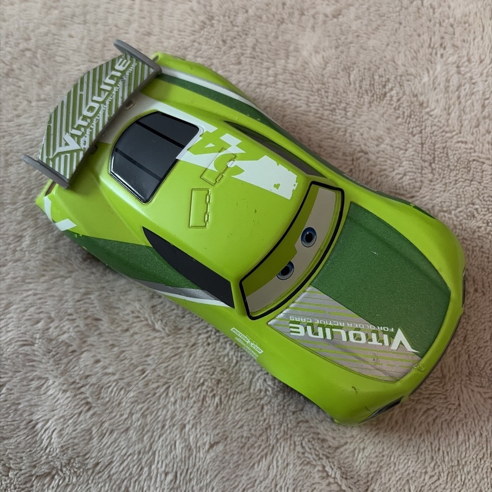 Disney Pixar Cars - Pull & Race Chase Racealot #24  - Diecast Metal 1:43